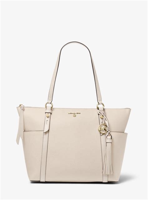 michael kors cynthia saffiano tote|Michael Kors sullivan large tote.